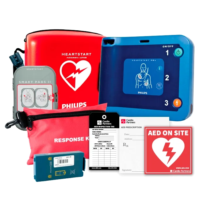 Philips HeartStart FRx Defibrillator + Free Carry Case