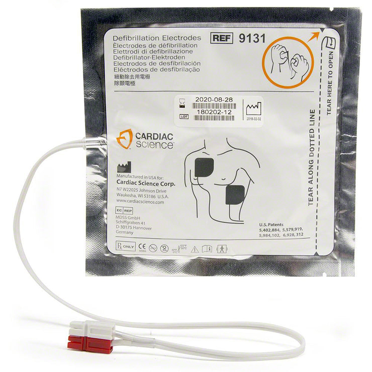 Cardiac Science Powerheart G3 Adult Pads (9131)