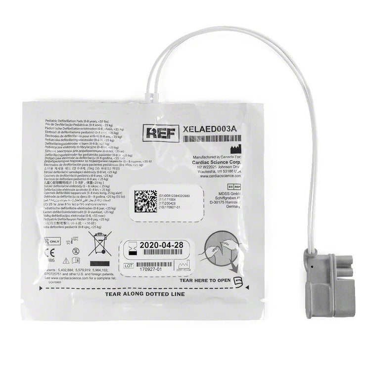 Cardiac Science Powerheart G5 Child Pads (XELAED003)